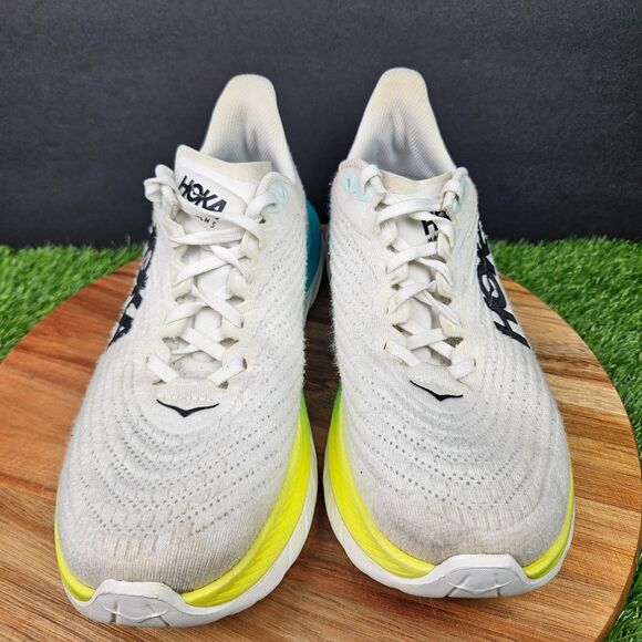 Hoka One One Mach 5 Shoes Womens Size 8.5 B White Running Sneakers 1127894 WBGL - Picture 7 of 14